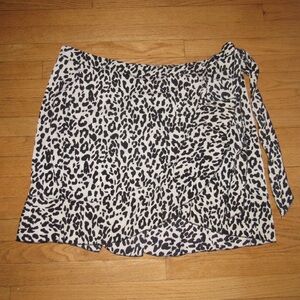 Cheetah Print Skirt